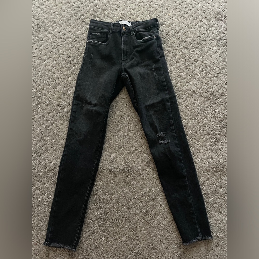 Zara Black Skinny Jeans